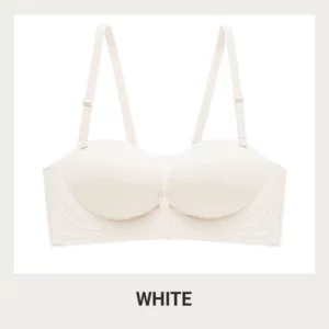 Invisible Strap Front Buckle Push Up Bra