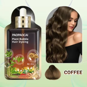 Plant Extract Non-damage Hair Dye Cream Shampoo