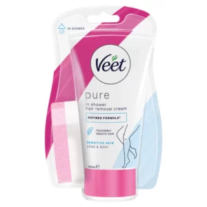 Veet In Shower Cream for Sensitive Skin Hair Removal