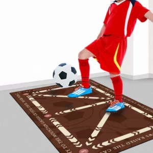 Soccer Train Mat for All Levels Non-Slip Silent