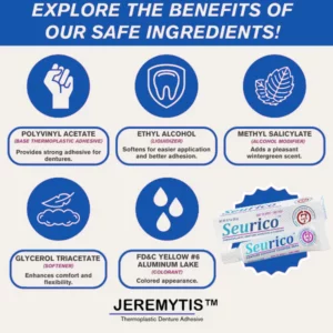 Seurico™ Thermoplastic Denture Adhesive