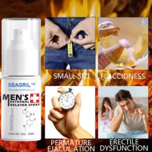 SEAGRIL™ Men's long-lasting and stronger delay sprays