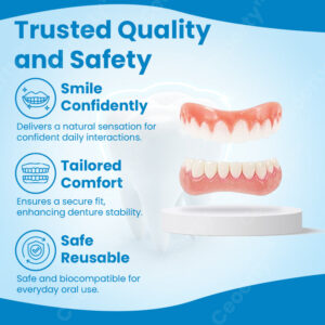 Ceoerty™ EaseFit Silicone Denture Kit