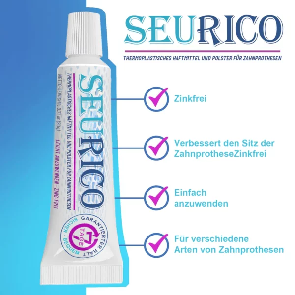 Seurico™ - Thermoplastic Denture Adhesive & Padding