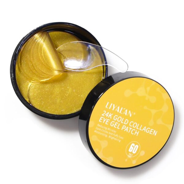 Eye mask with snail secretion, collagen and 24K gold