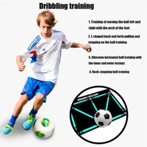 Soccer Train Mat for All Levels Non-Slip Silent