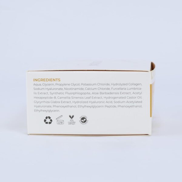 Eye mask with snail secretion, collagen and 24K gold