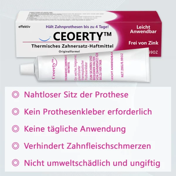 Ceoerty™ Thermal Denture Adhesive