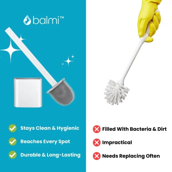 Balmi™ Silicone Toilet Brush