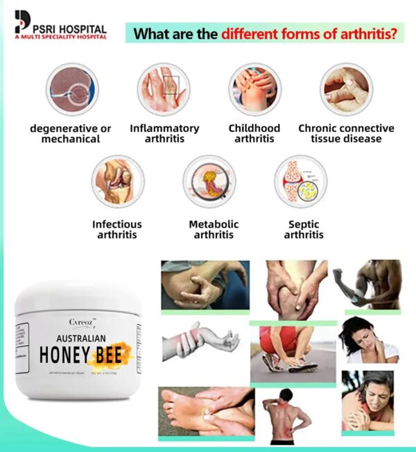 Australian honey bee Venom Pain and Bone Healing Cream