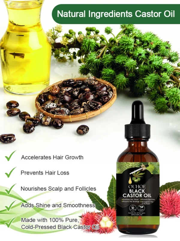 Castor Oil Dense Hair Growth and Repair Serum