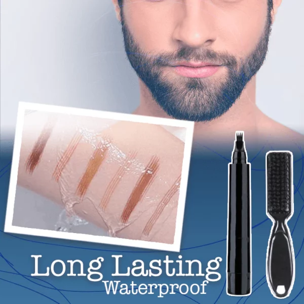 4-Tip Beard Filler Pen Set