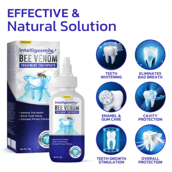 Fivfivgo™ Intelligent Smile Bee Venom Treatment Toothpaste