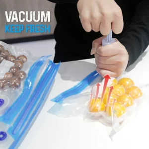 Kitchen vacuum sealer bag set