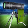 High Magnification Portable Monocular Telescope