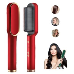 2 in 1 Negative Ion Hair Straightener Styling Comb