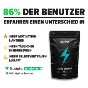 Testo Charge 90 capsules + FREE E-book