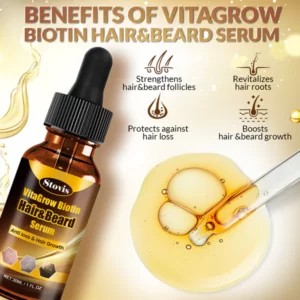 Stovis™ VitaGrow Biotin Hair&Beard Serum