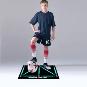 Soccer Train Mat for All Levels Non-Slip Silent