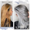 Silver Gray Natural Hair Dye Cream