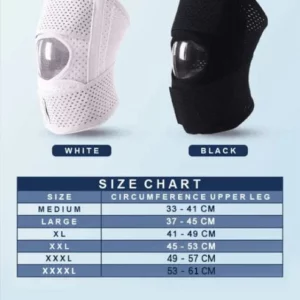 Breathable meniscus knee pads