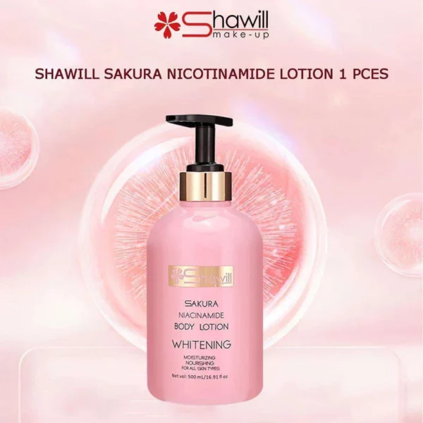 Shawill - Sakura Niacinamide Body Lotion 500ml