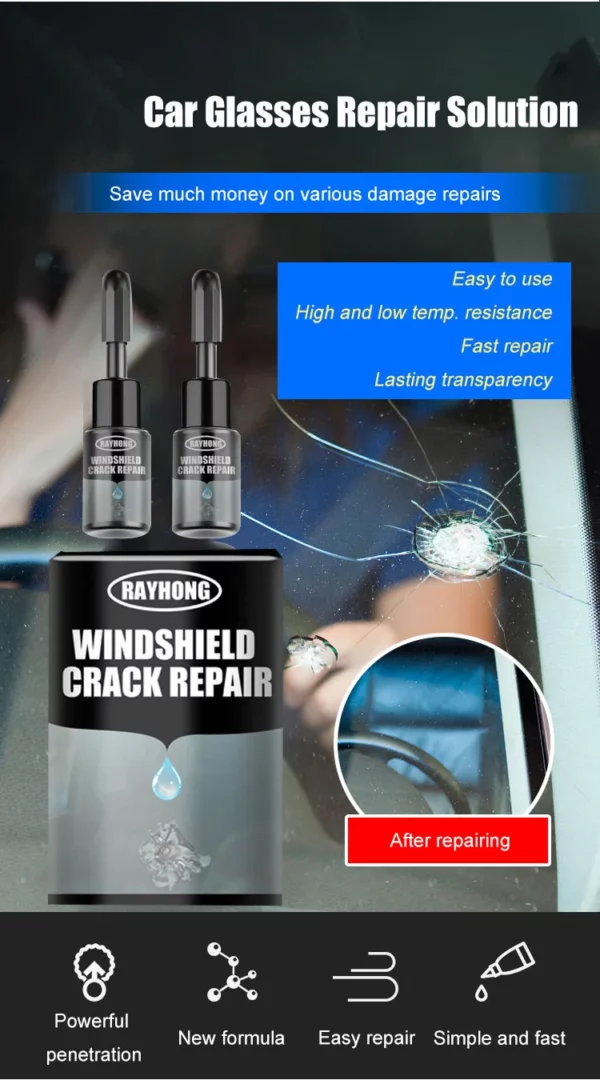 Imported Glass Crack Repair Solution