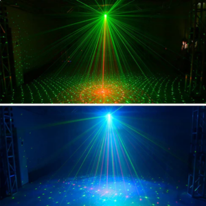 Stage Laser Light Sound Activated LED Projector Party Light