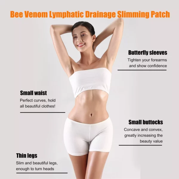 Bee Venom Lymphatic Drainage Slimming Patch