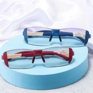 Anti-fatigue Reading Glasses for Distance and Near Dual Use