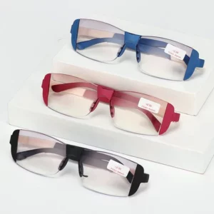 Anti-fatigue Reading Glasses for Distance and Near Dual Use