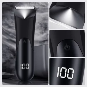 Electric Intimate Groin & Body Hair Trimmer Kit