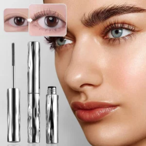 3D mascara with metal brush for full eyelashes - waterproof & long-lasting