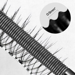 3D mascara with metal brush for full eyelashes - waterproof & long-lasting