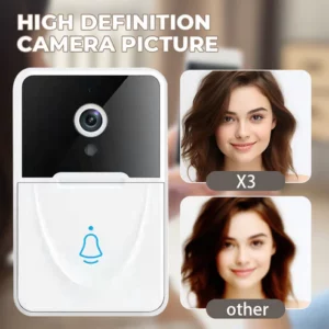 Wireless Smart Video Doorbell Camera