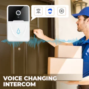 Wireless Smart Video Doorbell Camera