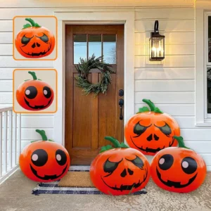 Spooky Inflatable Halloween Pumpkin