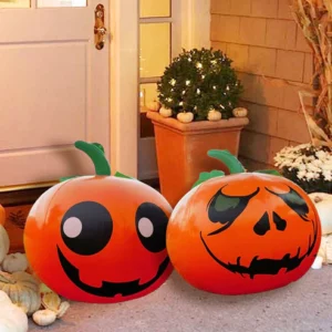 Spooky Inflatable Halloween Pumpkin