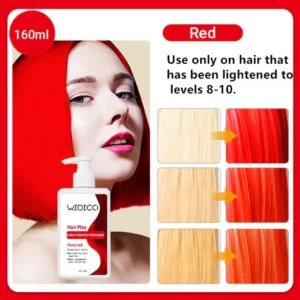 3-in-1 shampoo for long-lasting instant dyes