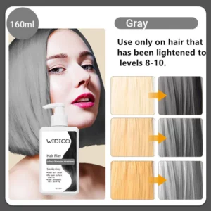 3-in-1 shampoo for long-lasting instant dyes