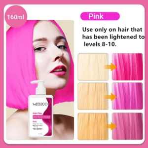 3-in-1 shampoo for long-lasting instant dyes