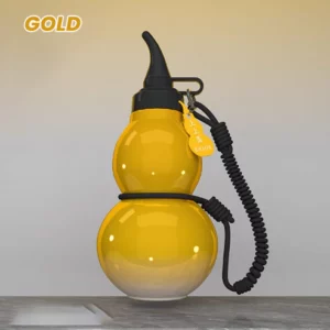 Pumpkin Water Bottle for Sports Travel - Gift for Game Lovers