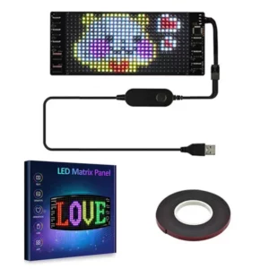 Flexible In-Car Bluetooth LED Display