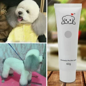 Dog Hair Dye Cream Kit with Safe Long-Lasting Dye Effect