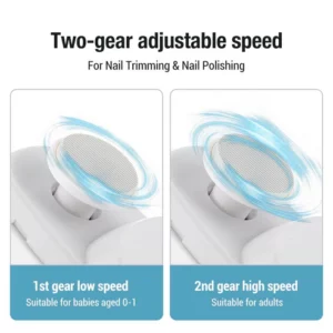 3 in 1 Automatic Electric Nail Clipper with Polishing