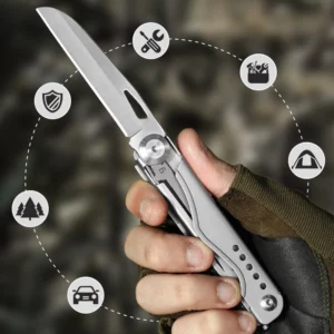 13-in-1 Stainless Steel Pocket Knife