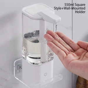 Multipurpose Rechargeable Automatic Liquid Soap Dispenser for Home