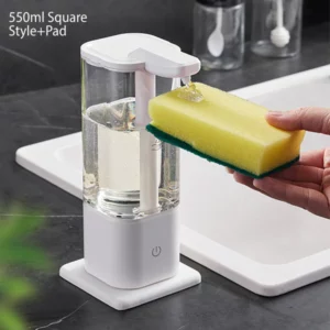 Multipurpose Rechargeable Automatic Liquid Soap Dispenser for Home