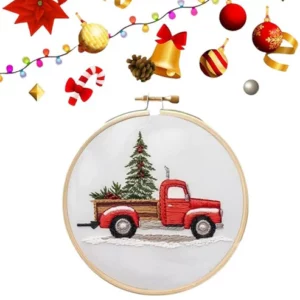 Christmas Embroidery Set