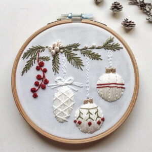 Christmas Embroidery Set